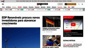 What Jornaldenegocios.pt website looked like in 2023 (1 year ago)