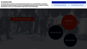What Jobmessen.de website looked like in 2023 (1 year ago)