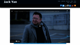 What Jackyan.com website looked like in 2023 (2 years ago)