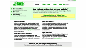 What Jrank.org website looked like in 2023 (1 year ago)