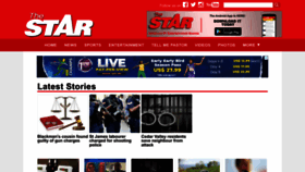 What Jamaica-star.com website looked like in 2023 (1 year ago)