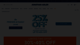 What Jonathanadler.com website looked like in 2023 (1 year ago)