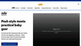 What Joiebaby.com website looked like in 2023 (1 year ago)