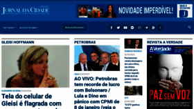 What Jornaldacidadeonline.com.br website looked like in 2023 (1 year ago)