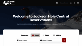 What Jacksonholewy.com website looked like in 2023 (1 year ago)