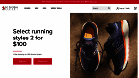 What Joesnewbalanceoutlet.com website looked like in 2023 (1 year ago)