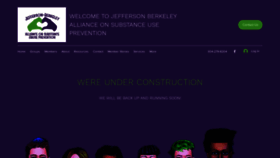 What Jeffersonberkeleyalliance.com website looked like in 2023 (1 year ago)