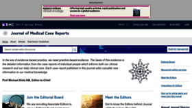 What Jmedicalcasereports.com website looked like in 2023 (1 year ago)