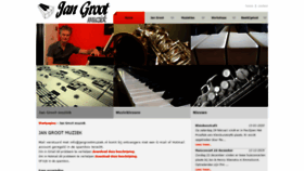What Jangrootmuziek.nl website looked like in 2023 (2 years ago)