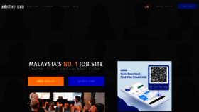 What Jobstore.com website looked like in 2023 (1 year ago)