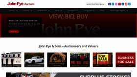 What Johnpye.co.uk website looked like in 2023 (1 year ago)