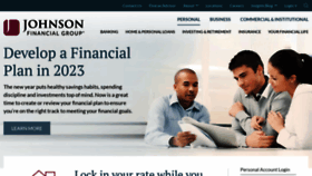 What Johnsonfinancialgroup.com website looked like in 2023 (1 year ago)