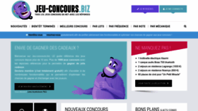 What Jeu-concours.biz website looked like in 2023 (1 year ago)