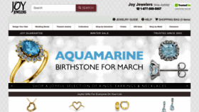 What Joyjewelers.com website looked like in 2023 (1 year ago)