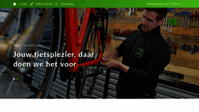 What Jorttweewielers.nl website looked like in 2023 (1 year ago)