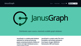 What Janusgraph.org website looked like in 2023 (2 years ago)