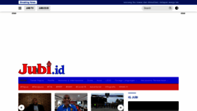 What Jubi.id website looked like in 2023 (1 year ago)