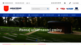 What Jaraczewo.pl website looked like in 2023 (1 year ago)