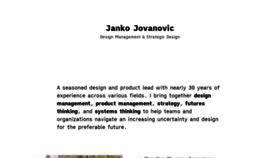 What Jankoatwarpspeed.com website looked like in 2023 (1 year ago)