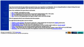 What Jedsoft.org website looked like in 2023 (1 year ago)