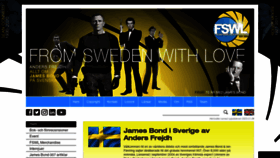What Jamesbond007.se website looked like in 2023 (1 year ago)