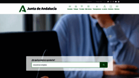 What Juntadeandalucia.es website looked like in 2023 (1 year ago)