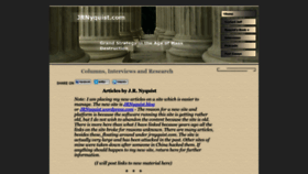 What Jrnyquist.com website looked like in 2023 (2 years ago)