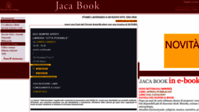 What Jacabook.it website looked like in 2023 (1 year ago)