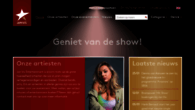 What Janvis.nl website looked like in 2023 (1 year ago)