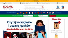 What Jezykiobce.pl website looked like in 2023 (1 year ago)