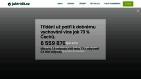 What Jaktridit.cz website looked like in 2023 (2 years ago)