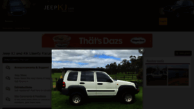 What Jeepkj.com website looked like in 2023 (1 year ago)