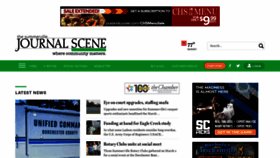 What Journalscene.com website looked like in 2023 (1 year ago)
