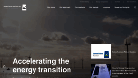 What James-fisher.com website looked like in 2023 (2 years ago)