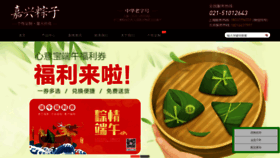 What Jiaxing-zongzi.com website looked like in 2023 (1 year ago)