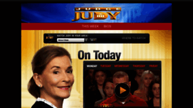 What Judgejudy.com website looked like in 2023 (1 year ago)