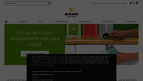 What Jemako.com website looked like in 2023 (1 year ago)