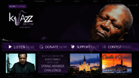 What Jazzandblues.org website looked like in 2023 (3 years ago)