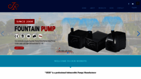 What Jierpump.com website looked like in 2023 (1 year ago)