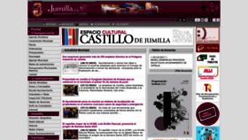 What Jumilla.org website looked like in 2023 (1 year ago)