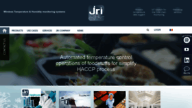 What Jri-corp.com website looked like in 2023 (1 year ago)