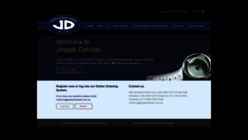 What Josephdahdah.com.au website looked like in 2023 (1 year ago)