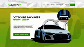 What Jotechracing.com website looked like in 2023 (1 year ago)