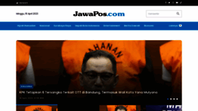 What Jawapos.co.id website looked like in 2023 (2 years ago)