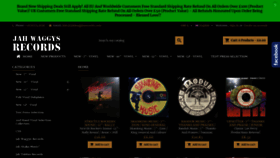 What Jahwaggysrecords.com website looked like in 2023 (1 year ago)