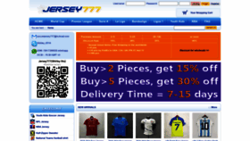 What Jersey777.net website looked like in 2023 (1 year ago)