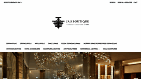 What Jasboutique.co.uk website looked like in 2023 (This year)