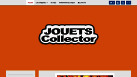 What Jouetscollector.com website looked like in 2023 (This year)