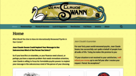 What Jeanclaudeswann.com website looked like in 2023 (This year)