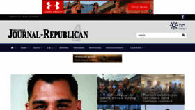 What Journal-republican.com website looked like in 2023 (This year)